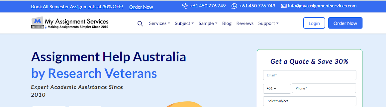 MyAssignment Services